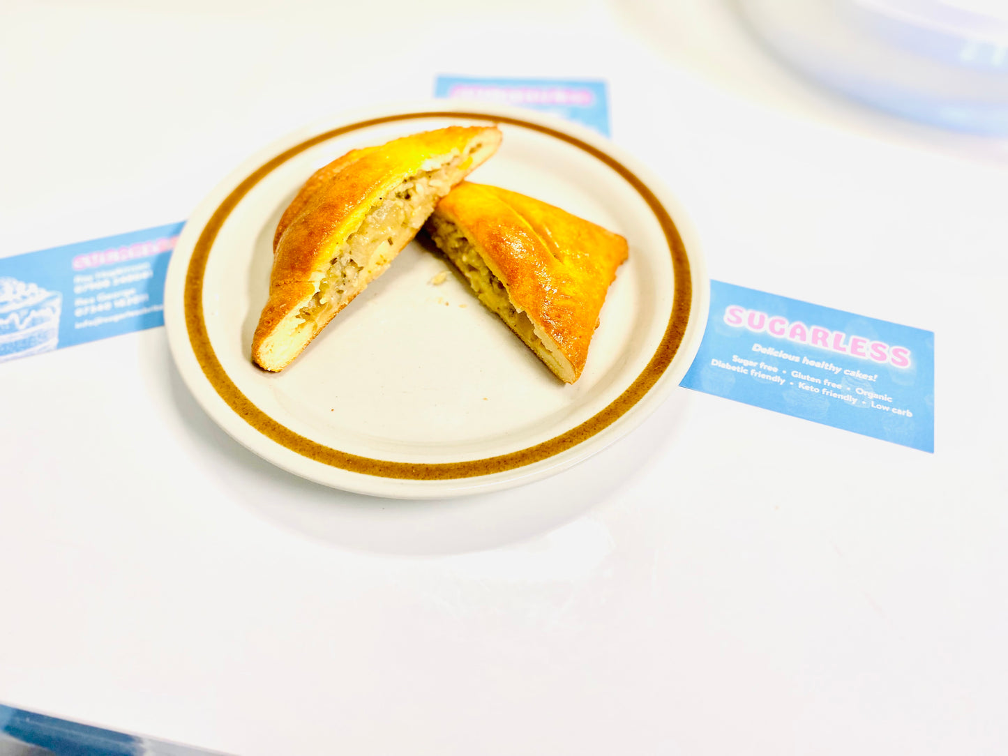 Keto Cheese and Onion Pasty (Freezer friendly)