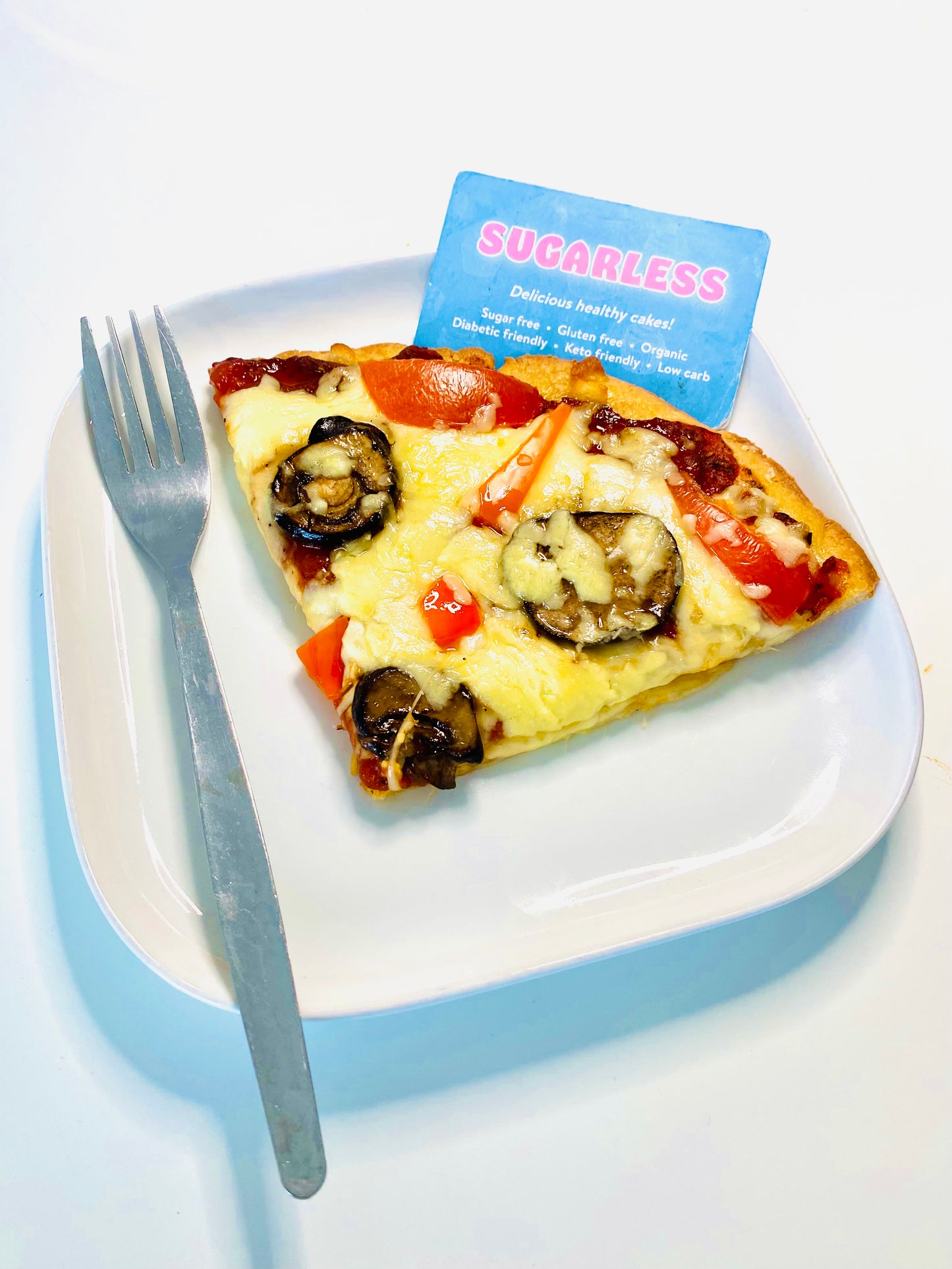 Keto High protein Mushroom Pizza