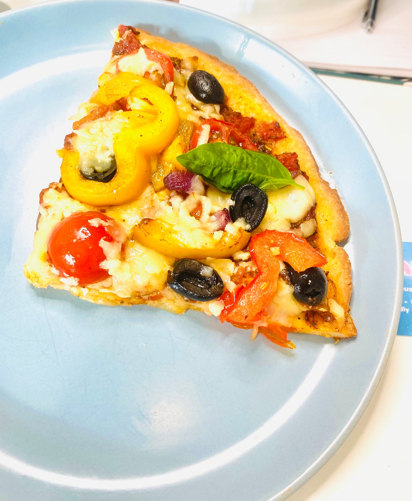 Keto High protein Keto vegetariana Pizza Gluten and grain free