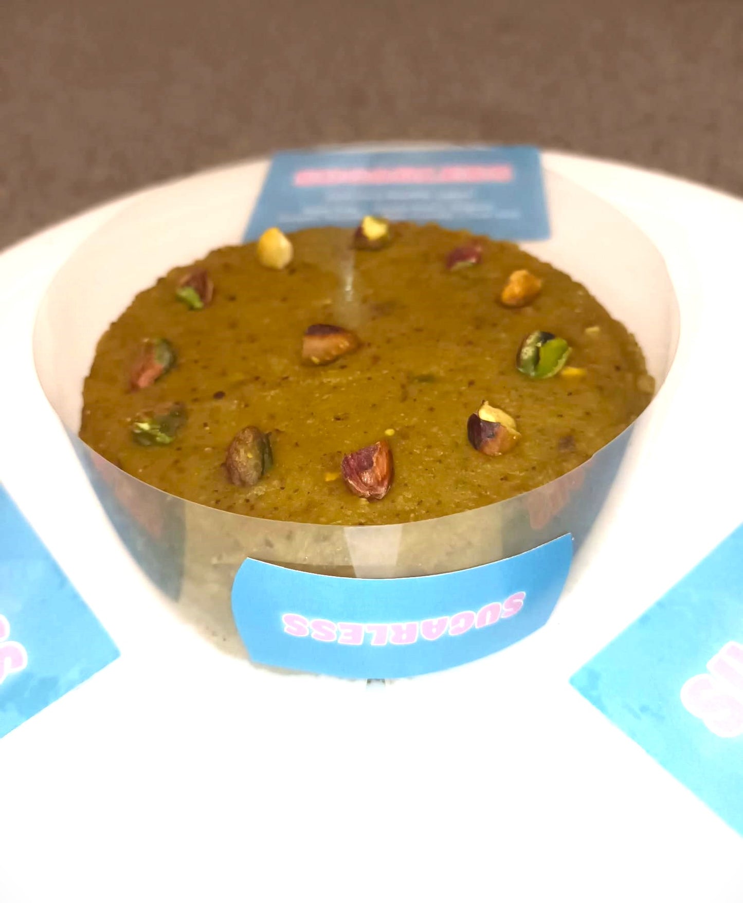 MINI KETO PISTACHIO CHEESECAKE Freezer Friendly