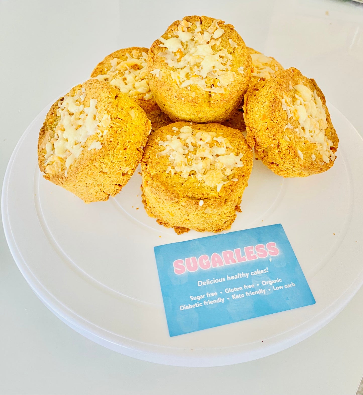 Keto cheese scones x 6 portions (freezer-friendly)
