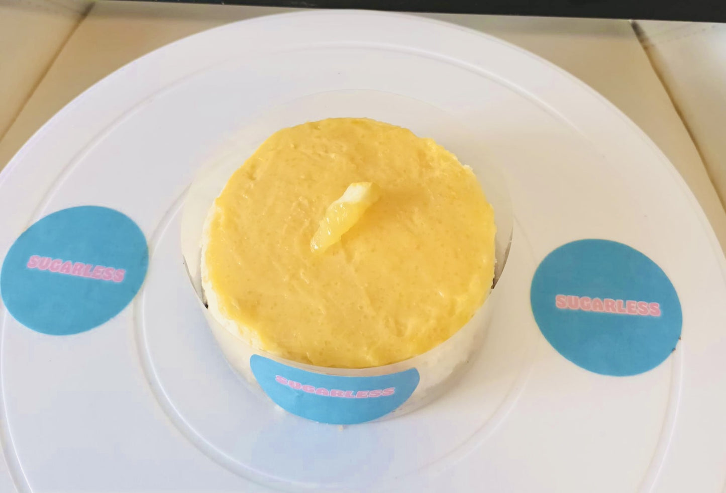MINI KETO LEMON CHEESECAKE Freezer Friendly