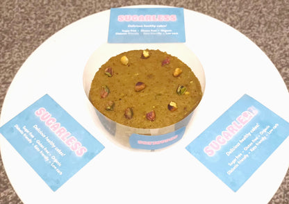 MINI KETO PISTACHIO CHEESECAKE Freezer Friendly