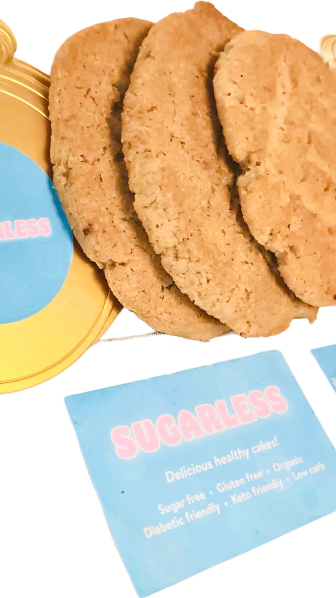 KETO GINGER COOKIES (Not Freezer Friendly)